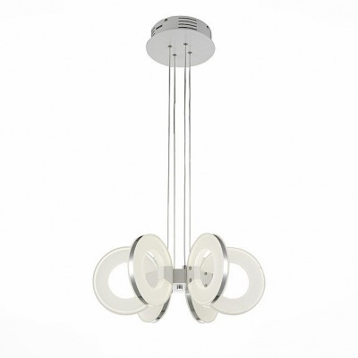 Светильник St Luce SL903.103.06 Светильник St Luce SL903.103.06Подвесные<br>Если Вы настроены купить светильник модели SL90310306, то обратите внимание: Светильники из коллекции Guida – это воплощение гармонии . Акриловые матовые кольца с яркой металлической окантовкой цвета хром, надёжно закреплённые на металлическом основании, окрашенном в белый цвет, выглядят элегантно, в меру строго и празднично.<br> Плафоны закрытые, внутри размещена светодиодная лента. Лампы обеспечивают ровное свечения, не создают теней и бликов. Светильники Guida могут стать центральной композицией в интерьере дома или квартиры, оформленных в стиле минимализм, хай- тек или техно.<br><br>Установка на натяжной потолок: Да<br>S освещ. до, м2: 28<br>Цветовая t, К: 3000<br>Тип лампы: LED<br>Тип цоколя: LED<br>MAX мощность ламп, Вт: 71<br>Диаметр, мм мм: 455<br>Высота, мм: 180 - 1000