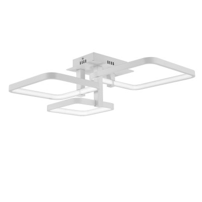 Светильник St luce SL904.102.03 Светильник St luce SL904.102.03Потолочные<br>Если Вы настроены купить светильник модели SL90410203, то обратите внимание: Плавные линии, мягкие изгибы, неожиданные формы - это то, что делает коллекцию светильников Erto модной, яркой и футуристичной. Люстры из этой серии несомненно станут главным украшением интерьера, притягивающим внимание посетителей, настоящим арт-обьектом под потолком. <br>Светильники Erto подходят для больших площадей. Они объемны и в то же время легки, воздушны и элегантны. Светодиодная лента, расположенная под акриловым рассеивателем, распространяет ровный , мягкий свет без бликов и теней. Металлическое основание белого матового цвета.<br><br>Установка на натяжной потолок: Да<br>S освещ. до, м2: 27<br>Цветовая t, К: 4000<br>Тип лампы: LED<br>Тип цоколя: LED<br>Ширина, мм: 530<br>MAX мощность ламп, Вт: 68<br>Длина, мм: 550<br>Высота, мм: 150