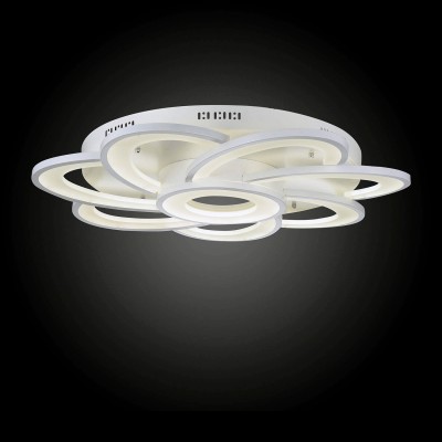 Светильник St Luce SL909.102.08 Светильник St Luce SL909.102.08Потолочные<br>Если Вы настроены купить светильник модели SL90910208, то обратите внимание: Это фантастическая коллекция, достойна центрального места в интерьере. Люстры Petalo одновременно простые и эффектные, декоративны и без излишеств, строги и футуристичны. Их свечение наполняет комнату трёхмерной глубиной, охватывая каждый миллиметр помещения. Игра форм и плоскостей придает светильникам коллекции Petalo потрясающий вид и неповторимый стиль. Массивное металлическое основание окрашенное в белый цвет надёжно удерживает акриловые кольца с металлической окантовкой. Белый цвет люстры добавляет свежести и умиротворенности интерьеру.<br><br>Установка на натяжной потолок: Да<br>S освещ. до, м2: 38<br>Цветовая t, К: 4000<br>Тип лампы: LED<br>Тип цоколя: LED<br>Количество ламп: 1<br>MAX мощность ламп, Вт: 204<br>Диаметр, мм мм: 800<br>Высота, мм: 128<br>Цвет арматуры: белый