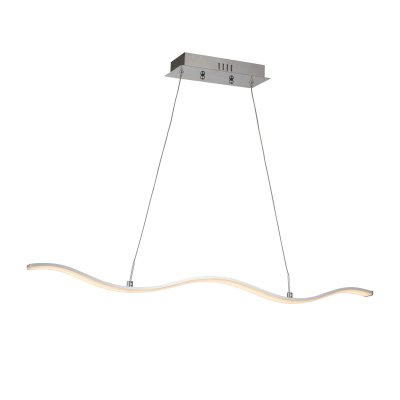 Светильник подвесной St luce SL913.103.01 Светильник подвесной St luce SL913.103.01Длинные 4+<br>Если Вы настроены купить светильник модели SL91310301, то обратите внимание: Светильники коллекции Presa не только полноценно освещают интерьер, но и наполняют его индивидуальностью и стилем. Элегантно выгнутые акриловые пластины с матовой поверхностью и глянцевой металлической отделкой великолепно рассеивают светодиодное свечение и придают помещению облик загадочности, умиротворённости и динамичности. Коллекция Presa - это не просто модное решение организации освещения, но и настроение, которое хочется ощущать каждый вечер.<br><br>S освещ. до, м2: 8<br>Крепление: на планку<br>Цветовая t, К: CW - холодный белый 4000 К<br>Тип лампы: LED - светодиодная<br>Тип цоколя: LED<br>Количество ламп: 1<br>Ширина, мм: 135<br>MAX мощность ламп, Вт: 20,4<br>Длина цепи/провода, мм: 1960<br>Длина, мм: 1000<br>Поверхность арматуры: глянцевая<br>Оттенок (цвет): белый, хром<br>Цвет арматуры: серебристый хром