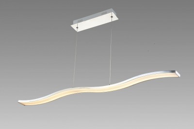 Светильник St Luce SL919.103.01 Светильник St Luce SL919.103.01Светодиодные<br>Если Вы настроены купить светильник модели SL91910301, то обратите внимание: Урбанистическая коллекция светильников Fluidita идеально дополнит интерьер в стиле хай-тэк, модерн или минимализм, смягчив его аутентичность плавными изгибами, характерными для акриловых рассеивателей этой лампы. Хромированная металлическая отделка плафона подчеркивает стилистическую принадлежность светильника и добавляет ему лоска. Широкие полосы со светодиодной подсветкой создают мягкое равномерное свечение, приятное для глаз и создающее уют в помещении. Коллекция Fluidita будет уместна как для освещения квартиры или загородного дома, так и для помещения общественного назначения.<br><br>Цветовая t, К: 4000<br>Тип лампы: LED<br>Тип цоколя: LED<br>Ширина, мм: 85<br>MAX мощность ламп, Вт: 25<br>Высота, мм: 1200