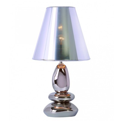 Светильник St Luce SL988.104.01 Светильник St Luce SL988.104.01Современные<br>Если Вы настроены купить светильник модели SL98810401, то обратите внимание: Настольные лампы коллекции Tabella подобраны с целью разнообразить интерьер, привнести в него дополнительные акценты, сделать более уютным. Текстильные абажуры и керамические основания имеют естественные природные оттенки, которые идеально сочетаются с большинством интерьерных стилей.<br><br>Тип лампы: Накаливания / энергосбережения / светодиодная<br>Тип цоколя: E27<br>Количество ламп: 1<br>MAX мощность ламп, Вт: 60<br>Диаметр, мм мм: 260<br>Высота, мм: 550
