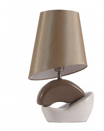 Настольная лампа St luce SL989.804.01 Tabella Настольная лампа St luce SL989.804.01 TabellaСовременные<br>Касаемо коллекции модели St luce SL989.804.01 хотелось бы отметить основные моменты: Настольные лампы коллекции Tabella подобраны с целью разнообразить интерьер, привнести в него дополнительные акценты, сделать более уютным. Текстильные абажуры и керамические основания имеют естественные природные оттенки, которые идеально сочетаются с большинством интерьерных стилей.<br><br>Тип лампы: накаливания / энергосбережения / LED-светодиодная<br>Тип цоколя: E27<br>Количество ламп: 1<br>Ширина, мм: 240<br>MAX мощность ламп, Вт: 60<br>Высота, мм: 460<br>Поверхность арматуры: глянцевая<br>Цвет арматуры: коричневый