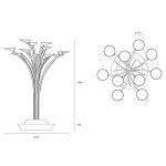 Уличный светильник Artemide T080600 Solar Tree