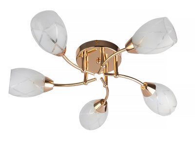 Люстра потолочная Toplight TL7120X-05FG Lucy Люстра потолочная Toplight TL7120X-05FG LucyПотолочные<br>Люстра потолочная TOPLIGHT серия Lucy артикул TL7120X-05FG, золотой, E14, 5x40 в идеале использовать со светодиодными лампами, которые помимо энергосбережения, помогут сохранить долгий срок службы светильника за счет незначительного нагрева ламп.<br><br>S освещ. до, м2: 10<br>Тип товара: Люстра потолочная<br>Тип цоколя: E14<br>Количество ламп: 5<br>MAX мощность ламп, Вт: 40<br>Диаметр, мм мм: 550<br>Высота, мм: 160<br>Цвет арматуры: золотой