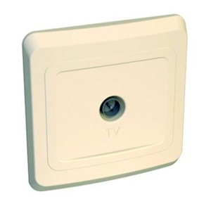 Lexel Этюд розетка TV, оконечная 0,7 ДБ кремовый (скр.устан.) (TVA-002k) Lexel Этюд розетка TV, оконечная 0,7 ДБ кремовый (скр.устан.) (TVA-002k)Крем<br><br><br>Оттенок (цвет): бежевый