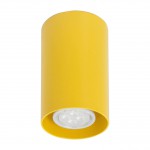 Светильник накладной Tubo6 P1 16, металл желтый, H95мм/D60мм, 1 x GU10