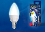 Лампа светодиодная Uniel LED-C37 7W/4000K/E14/FR/DIM PLP01WH