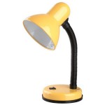 UNIEL TLI-224 Лампа настольная. Цоколь E27. Цвет желтый (светлый)