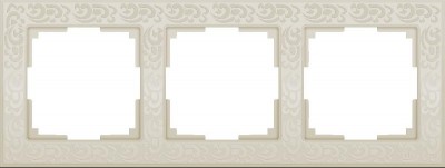 Рамка на 3 поста (слоновая кость) WL05-Frame-03-ivory Werkel, WL05-Frame-03-ivory слоновая кость
Рамка на 3 поста (слоновая кость) WL05-Frame-03-ivory Werkel, WL05-Frame-03-ivory слоновая кость