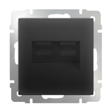 Розетка двойная Ethernet RJ-45 (черный матовый) WL08-RJ45+RJ45 Werkel, WL08-RJ45+RJ45 черный матовый
Розетка двойная Ethernet RJ-45 (черный матовый) WL08-RJ45+RJ45 Werkel, WL08-RJ45+RJ45 черный матовый