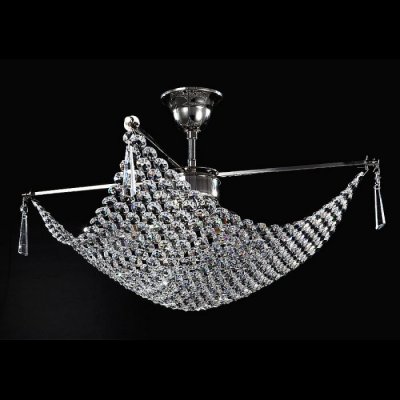 Люстра Maytoni X82-50x50-N Croce Люстра Maytoni X82-50x50-N CroceПотолочные<br>Оригинальный дизайн представленной на фото хрустальной люстры предложили специалисты компании Maytoni. Данная модель люстры, изготовленная из никелированной арматуры и прозрачного хрусталя, имеет высоту 350 миллиметров и ширину 500 миллиметров. Хрустальная люстра Maytoni Diamant Crystal X82-50x50-N предполагает установку четырех ламп с цоколем Е27 мощностью по 60 Ватт. Купив эту очаровательную люстру торговой марки Майтони по указанной на сайте стоимости, Вы получите эффектное изделие из хрусталя по выгодной цене.<br><br>Установка на натяжной потолок: Да<br>S освещ. до, м2: 16<br>Крепление: Планка<br>Тип лампы: накаливания / энергосбережения / LED-светодиодная<br>Тип цоколя: E27<br>Цвет арматуры: серый<br>Количество ламп: 4<br>Ширина, мм: 500<br>Длина, мм: 500<br>Высота, мм: 350<br>MAX мощность ламп, Вт: 60