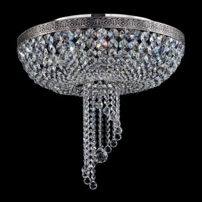 Люстра Maytoni Z522-PT50-N Twister Люстра Maytoni Z522-PT50-N TwisterПотолочные<br>Дизайнеры немецкой компании Майтони выполнили данную модель представленной на фото потолочной люстры в классическом стиле. Холодный блеск прозрачных подвесок поддерживает никелевый цвет арматуры. Потолочная люстра Maytoni Z522-PT50-N, диаметром 480 миллиметров и высотой 510 миллиметров, имеет тип крепления к потолку в виде монтажной пластины. В ее плафон устанавливают шесть ламп с цоколем Е27 по 60 Ватт. Изделия торговой марки Maytoni отличаются оптимальным соотношением цены и качества. Купив эту люстру по указанной стоимости, Вы не будете разочарованы.<br><br>Установка на натяжной потолок: Да<br>S освещ. до, м2: 24<br>Крепление: Планка<br>Тип лампы: накаливания / энергосбережения / LED-светодиодная<br>Тип цоколя: E27<br>Количество ламп: 6<br>MAX мощность ламп, Вт: 60<br>Диаметр, мм мм: 480<br>Высота, мм: 510<br>Цвет арматуры: серый