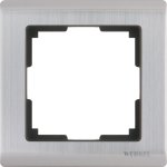 Рамка на 1 пост (глянцевый никель) Werkel WL02-Frame-01