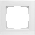 Рамка на 1 пост (белый) WL04-Frame-01-white Werkel
