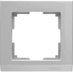 Рамка на 1 пост (серебряный) Werkel WL04-Frame-01