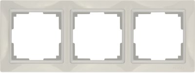 Рамка на 3 поста (слоновая кость, basic) WL03-Frame-03 Werkel, WL03-Frame-03 слоновая кость, basic
Рамка на 3 поста (слоновая кость, basic) WL03-Frame-03 Werkel, WL03-Frame-03 слоновая кость, basic