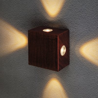 Уличный настенный светодиодный светильник 1601 TECHNO LED Электростандарт, 1601 TECHNO LED Kvatra красно-черный
Уличный настенный светодиодный светильник 1601 TECHNO LED Электростандарт, 1601 TECHNO LED Kvatra красно-черный