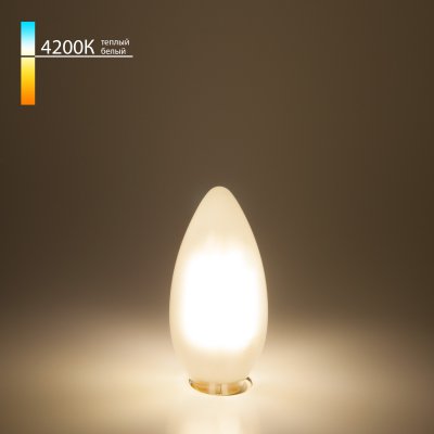 Филаментная светодиодная лампа "Свеча" C35 9W 4200K E14 BLE1427 Elektrostandard, BLE1427
Филаментная светодиодная лампа "Свеча" C35 9W 4200K E14 BLE1427 Elektrostandard, BLE1427