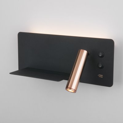 Настенный светодиодный светильник с USB Fant L LED (левый) MRL LED 1113 чёрный/золото Elektrostandard, Fant L LED чёрный/золото (MRL LED 1113)
Настенный светодиодный светильник с USB Fant L LED (левый) MRL LED 1113 чёрный/золото Elektrostandard, Fant L LED чёрный/золото (MRL LED 1113)