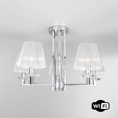 Светильник с управлением по Wi-Fi Eurosvet 60125/5 хром Smart (60114/5) Alegria, 60125/5 хром Smart (60114/5)
Светильник с управлением по Wi-Fi Eurosvet 60125/5 хром Smart (60114/5) Alegria, 60125/5 хром Smart (60114/5)