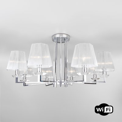 Светильник с управлением по Wi-Fi Eurosvet 60125/8 хром Smart (60114/8) Alegria, 60125/8 хром Smart (60114/8)
Светильник с управлением по Wi-Fi Eurosvet 60125/8 хром Smart (60114/8) Alegria, 60125/8 хром Smart (60114/8)