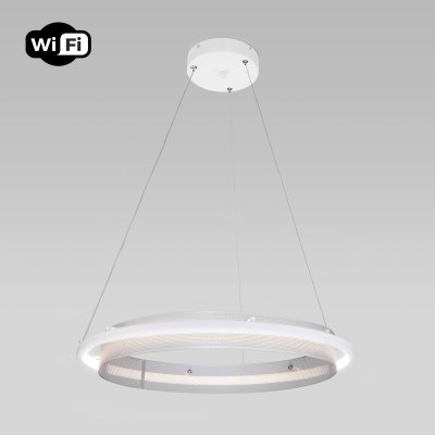 Подвесной светодиодный светильник с управлением по Wi-Fi Eurosvet Imperio 90241/1 белый/ серебро Smart, 90241/1 белый/ серебро Smart
Подвесной светодиодный светильник с управлением по Wi-Fi Eurosvet Imperio 90241/1 белый/ серебро Smart, 90241/1 белый/ серебро Smart