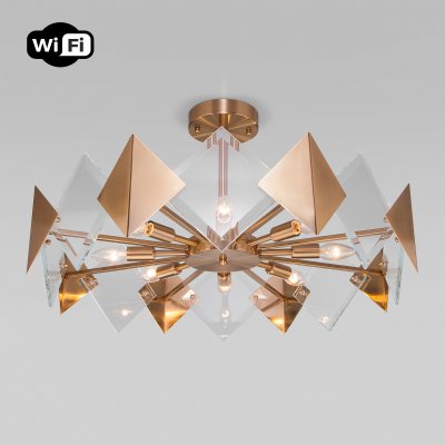 Потолочный светильник с управлением по Wi-Fi Eurosvet Origami 60121/8 латунь Smart, 60121/8 латунь Smart
Потолочный светильник с управлением по Wi-Fi Eurosvet Origami 60121/8 латунь Smart, 60121/8 латунь Smart