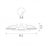 Светильник потолочный Arte lamp A1203PL-1GO PRAKTISCH