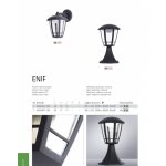 Светильник настенный Arte lamp A6064AL-1BK ENIF