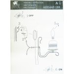 Настенный бра Arte lamp A6954AP-1BR Ferrante