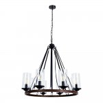 Светильник подвесной Arte Lamp A7014SP-8BK DALIM