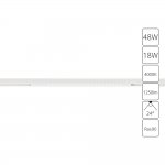 Магнитный трековый светильник Arte Lamp A7267PL-1WH OPTIMA