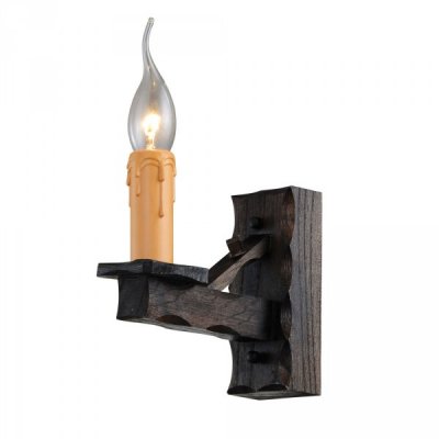 Настенный бра Arte lamp A9530AP-1BR Taverna Настенный бра Arte lamp A9530AP-1BR TavernaРустика<br><br><br>S освещ. до, м2: 4<br>Тип лампы: накаливания / энергосбережения / LED-светодиодная<br>Тип цоколя: E14<br>Количество ламп: 1<br>Ширина, мм: 60<br>MAX мощность ламп, Вт: 60<br>Диаметр, мм мм: 150<br>Высота, мм: 170