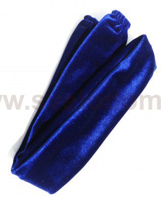 Чехол для люстры бархатный синий 0,7м