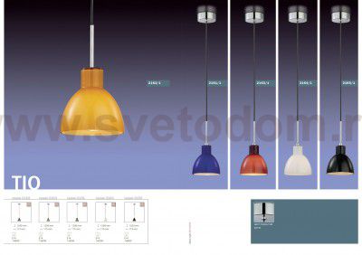 Светильник подвесной Odeon light 2161/1 TIO