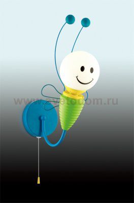 Светильник бра с выключателем Odeon light 2633/1W TROLO