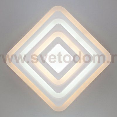 Люстра светодиодная Eurosvet 90118/1 белый 122W