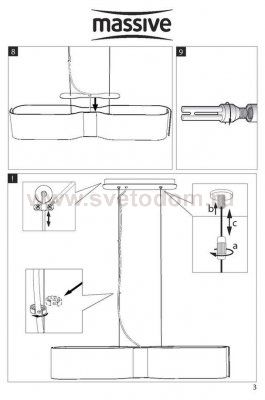 Светильник подвесной Philips 37655/31/16 Saar 