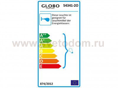 Светильник поворотный спот Globo 54341-2o ELLIOTT