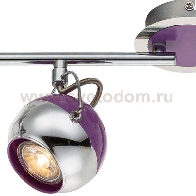 Светильник на 4 лампы Globo 57887-4O фиолетовый