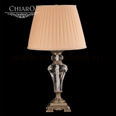 Настольная лампа Chiaro 619030401 Оделия