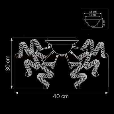 Люстра потолочная Lightstar 742094 Spider