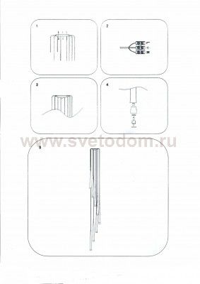 Подвесной красный светильник Lightstar 807082 Punto