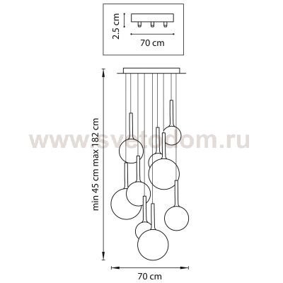 Подвесной светильник Lightstar 813092 Globo