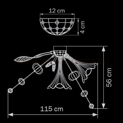 Люстра потолочная Lightstar 893022 Celesta