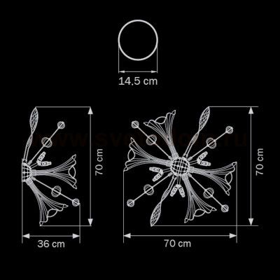 Светильник настенный Lightstar 893622 Celesta