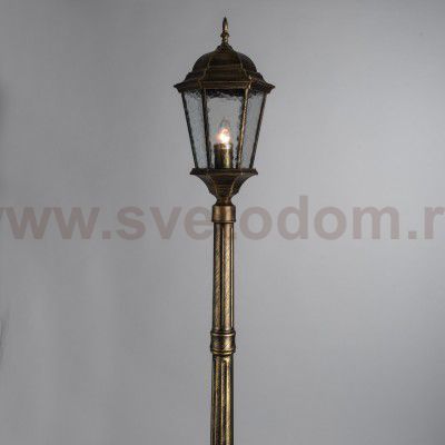 Светильник столб уличный Arte lamp A1207PA-1BN Genova