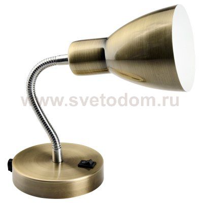 Светильник гибкий бронзовый Arte lamp A1408AP-1AB Dorm