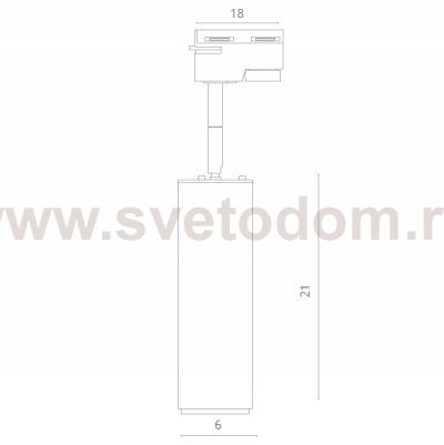 Светильник для трека Arte lamp A1412PL-1WH TRACK белый